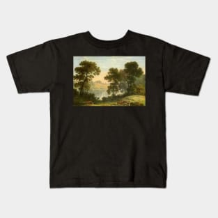 view in north wales 1820 - John Glover Kids T-Shirt